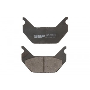 Set placute frana O&K F156.6A, 87715377