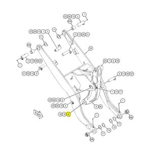 Bolt buldoexcavator, Caterpillar - 2425597