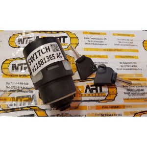 Contact cu cheie buldoexcavator, Volvo, BL61 BL60 BL70 - VOE11881365