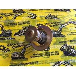 Termostat buldoexcavator, Komatsu WB93 WB97 WB140 - YM123911-48620